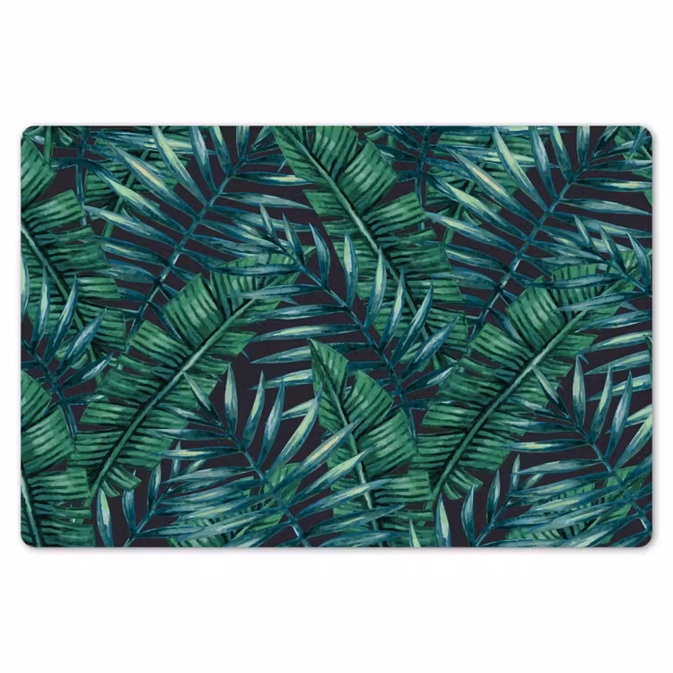 Jungle - Bladeren - Tropical Placemat vinyl groot -zzsfeer1_Kitchenyeah-website