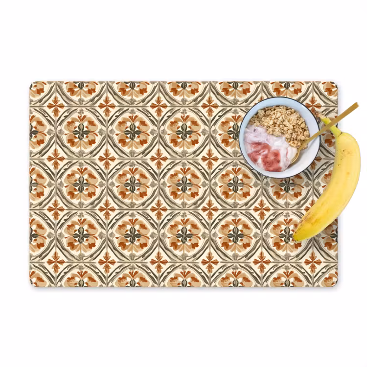 Elegant - Antiek - Kleurrijk Placemat vinyl groot 368 -zzzproduct_Kitchenyeah-website