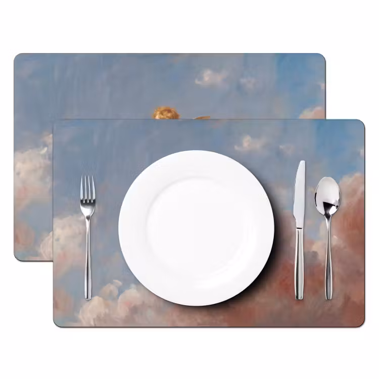 Engel - Pijl en boog - Mythologie - Klassiek Placemat vinyl groot -zzsfeer2_Kitchenyeah-website