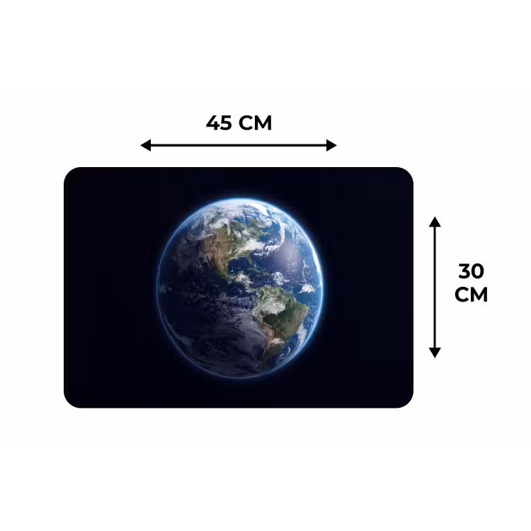 Tischset - 6 Stück - Erde – Weltraum – Kosmos - Aarde - Ruimte - Kosmos Placemat vinyl groot