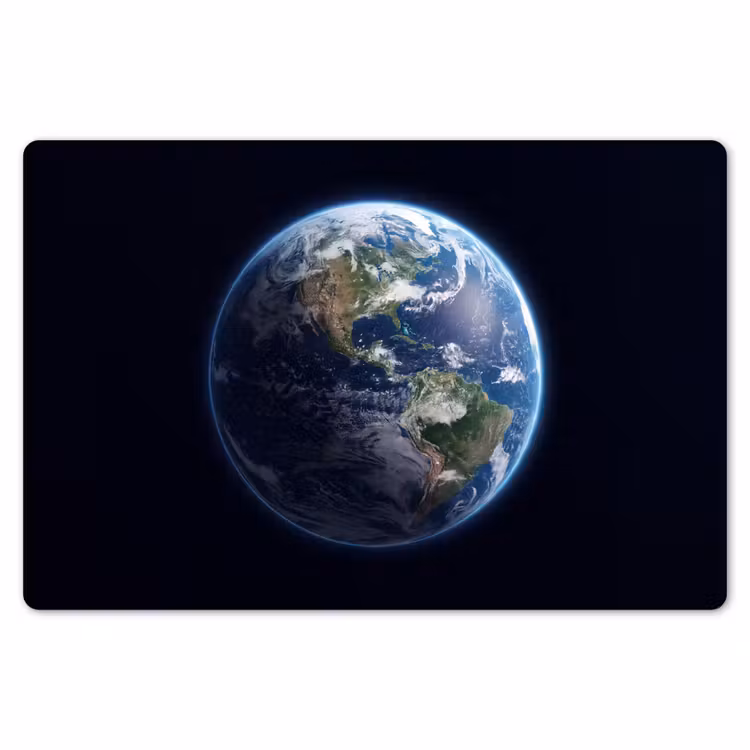 Tischset - 6 Stück - Erde – Weltraum – Kosmos - Aarde - Ruimte - Kosmos Placemat vinyl groot