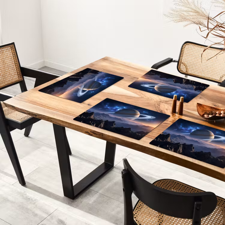 Fantasy - Kosmos - Landschap Placemat vinyl groot -zzsfeer4_Kitchenyeah-website