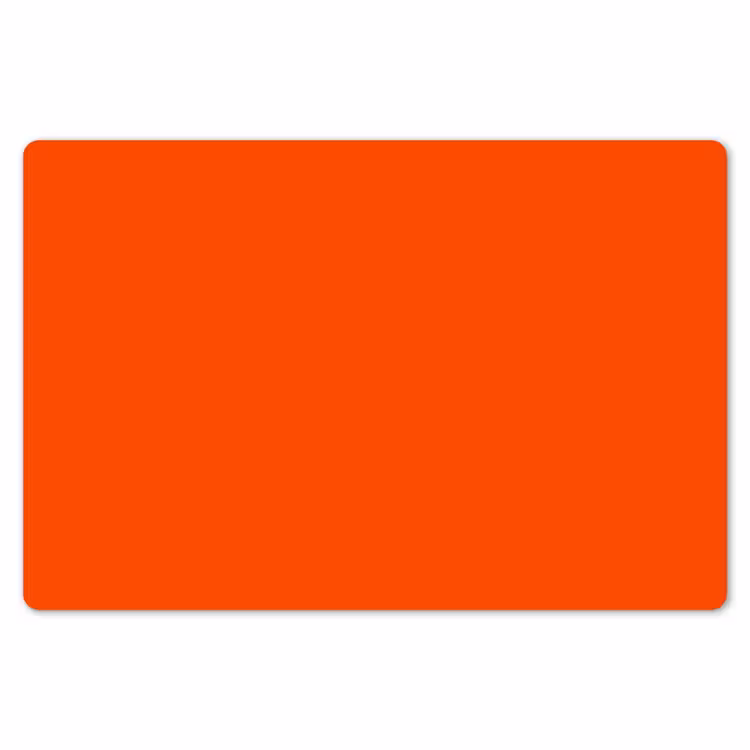 Fiery - Tangerine - Oranje Placemat vinyl groot 368 -zzsfeer1_Kitchenyeah-website