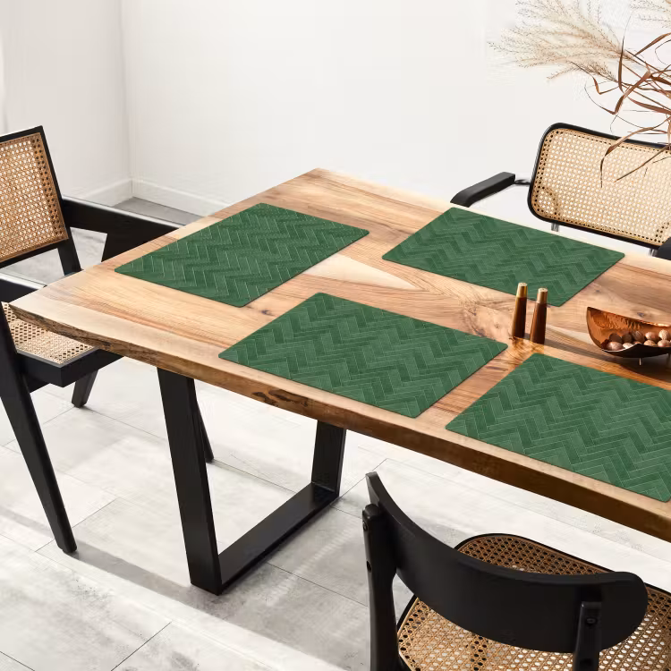 Visgraat - Wandtegel - Bosgroen Placemat vinyl groot 368 -zzsfeer4_Kitchenyeah-website