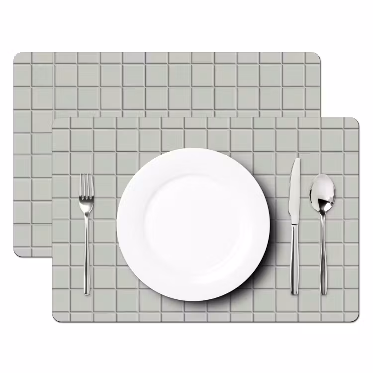 Tegel - Patroon - Lichtgroen Placemat vinyl groot 368 -zzsfeer2_Kitchenyeah-website
