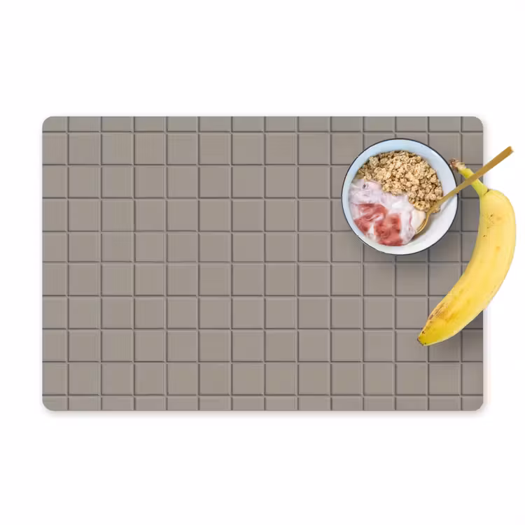 Tegel - Patroon Kiezel - Grijs Placemat vinyl groot 368 -zzzproduct_Kitchenyeah-website