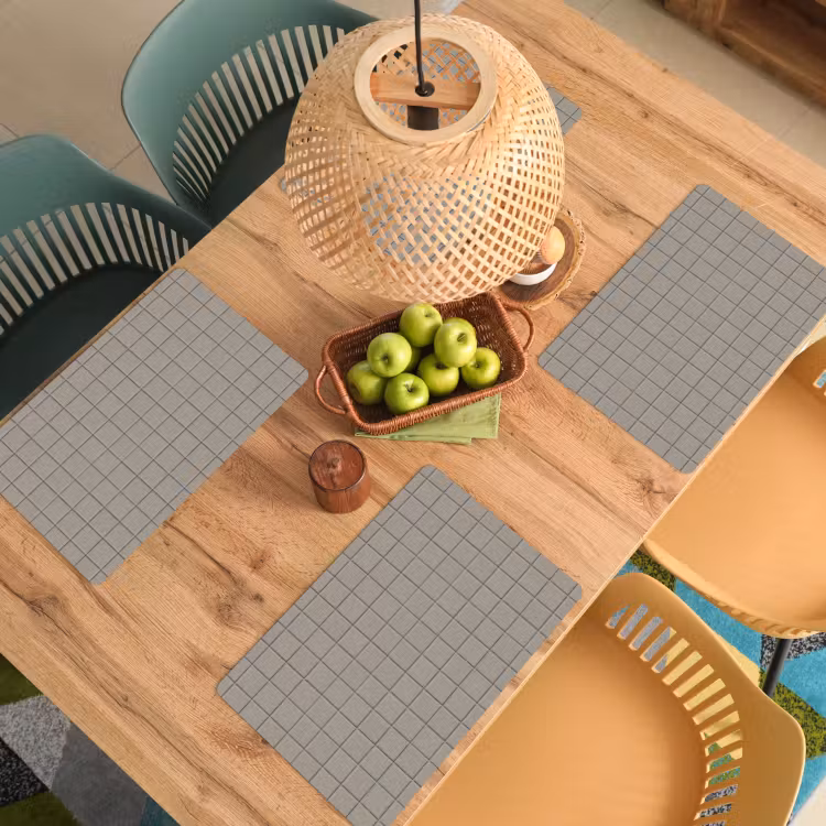 Tegel - Patroon Kiezel - Grijs Placemat vinyl groot 368 -zzsfeer5_Kitchenyeah-website