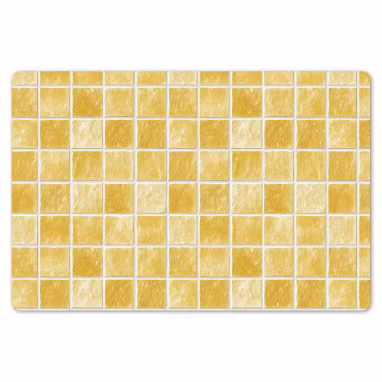 Tegels - Mozaïek - Textuur - Goudgeel Placemat vinyl groot 368 -zzsfeer1_Kitchenyeah-website