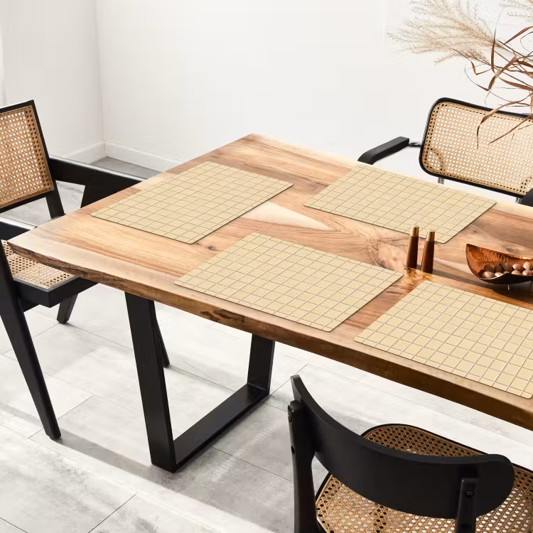 Tegels - Patroon - Crème Placemat vinyl groot 368 -zzsfeer4_Kitchenyeah-website
