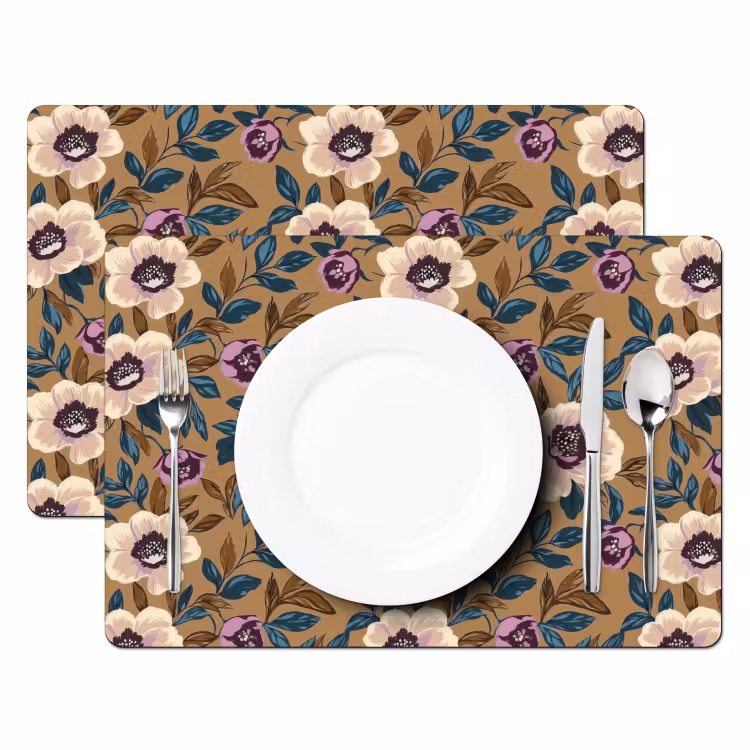 Floraal - Stilleven - Kleurrijk Placemat vinyl groot 368 -zzsfeer2_Kitchenyeah-website