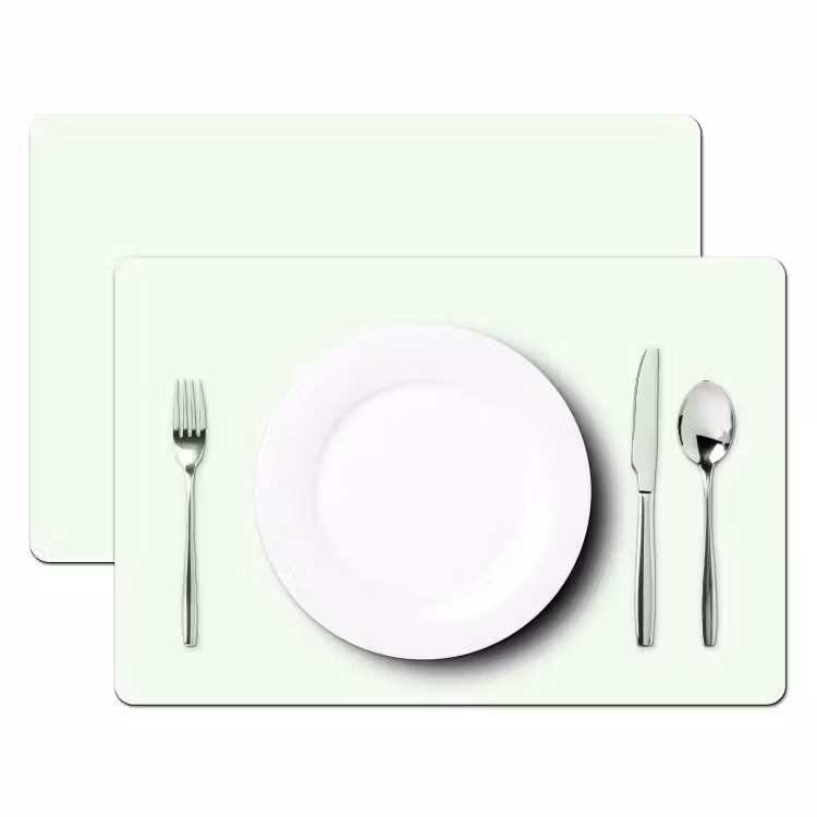 Focus - Beige - Roze - Smiley Placemat vinyl groot -zzsfeer2_Kitchenyeah-website