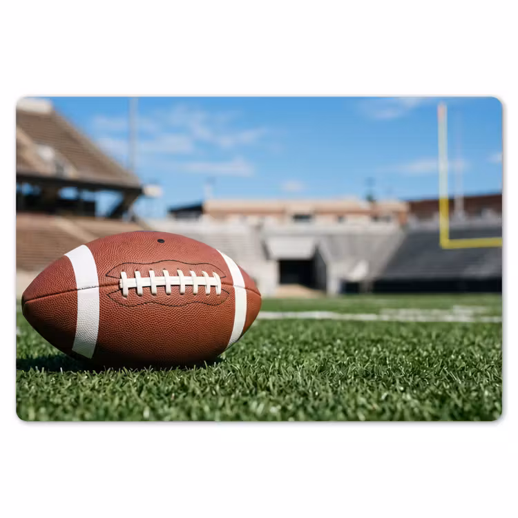 Football - Veld - Stadion - Sport Placemat vinyl groot -zzsfeer1_Kitchenyeah-website