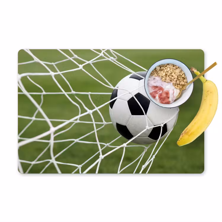 Voetbal - Goal - Net - Sport Placemat vinyl groot -zzzproduct_Kitchenyeah-website