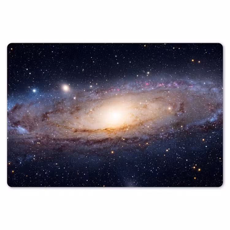 Tischset - 6 Stück - Galaxie – Weltraum – Kosmos - Sterrenstelsel - Ruimte - Kosmos Placemat vinyl groot