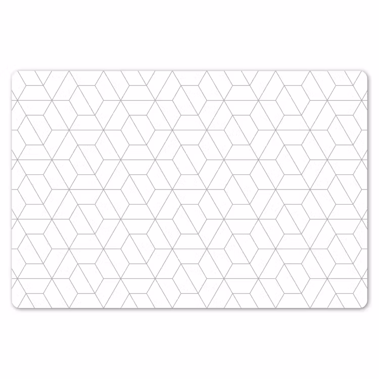 Geometrie - Lijn - Patroon Placemat vinyl groot 368 -zzsfeer1_Kitchenyeah-website