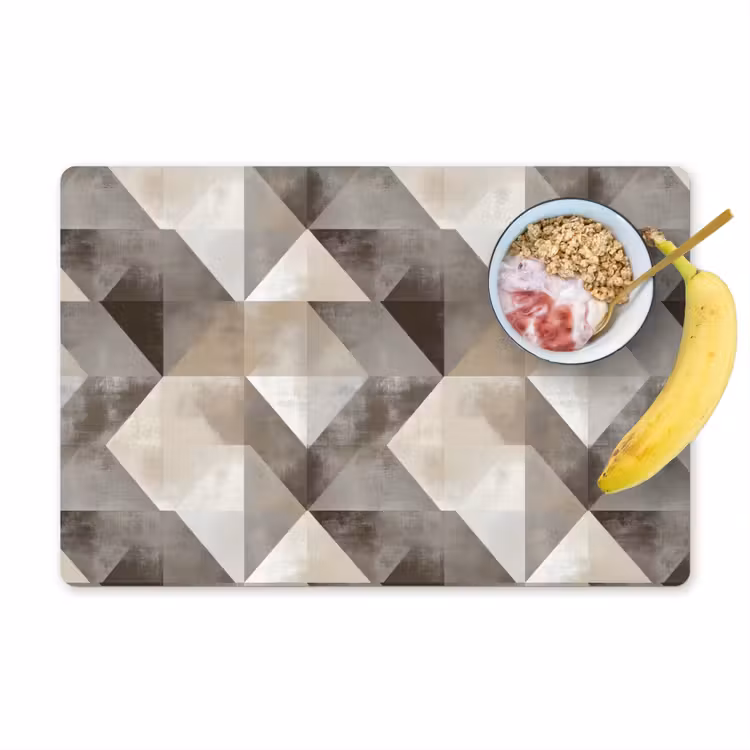 Geometrisch - Motief - Aardetinten Placemat vinyl groot 368 -zzzproduct_Kitchenyeah-website