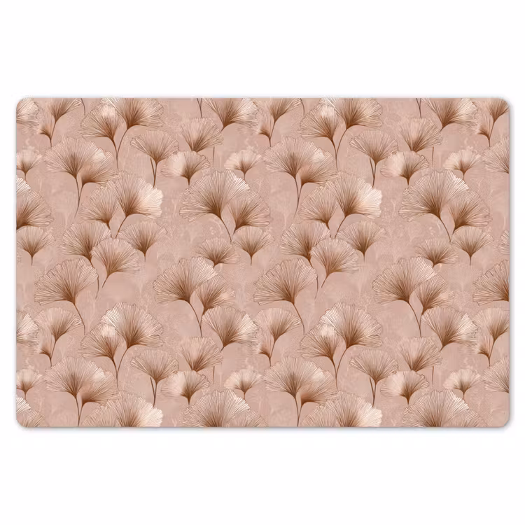 Ginkgo - Patroon - Roze Placemat vinyl groot 368 -zzsfeer1_Kitchenyeah-website