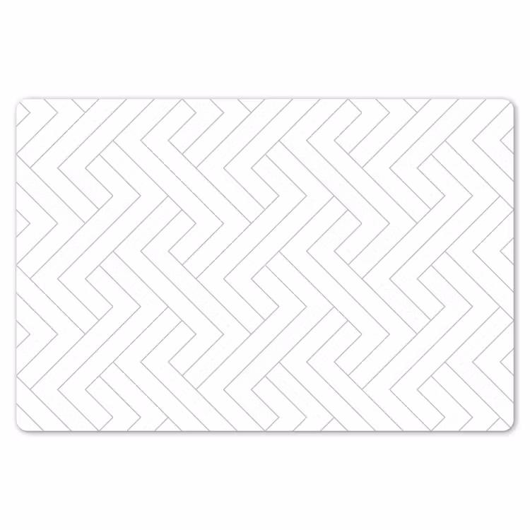 Grafisch - Patroon - Modern - Schuin Placemat vinyl groot 368 -zzsfeer1_Kitchenyeah-website