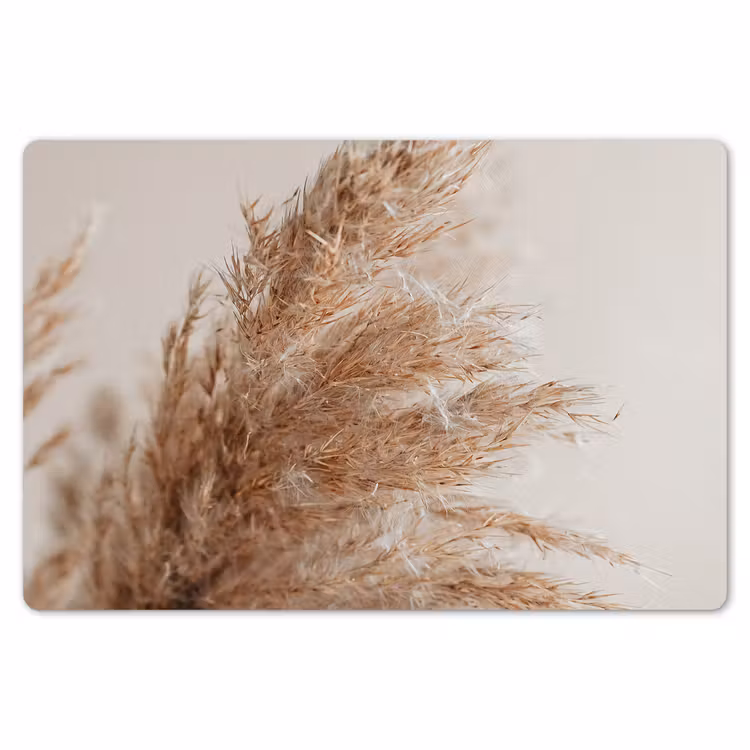 Gras - Planten - Natuur - Pampasgras Placemat vinyl groot -zzsfeer1_Kitchenyeah-website