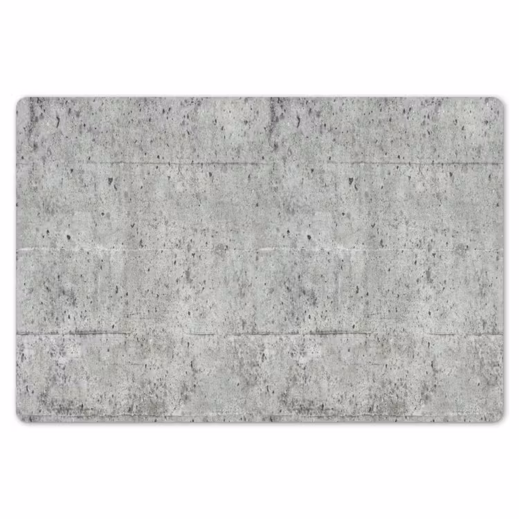 Grijs - Muur - Poriën Placemat vinyl groot 368 -zzsfeer1_Kitchenyeah-website