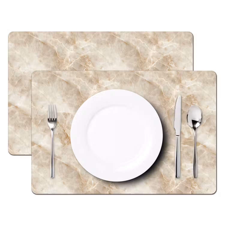 Lichtbeige - Onyx - Subtiel Placemat vinyl groot 368 -zzsfeer2_Kitchenyeah-website