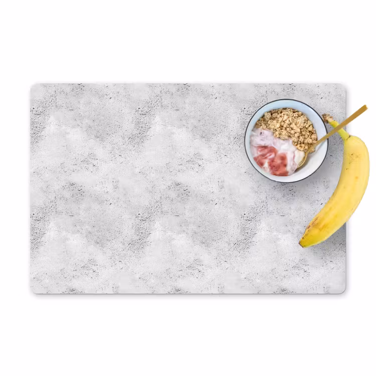 Lichtgrijs - Ruw - Subtiel Placemat vinyl groot 368 -zzzproduct_Kitchenyeah-website