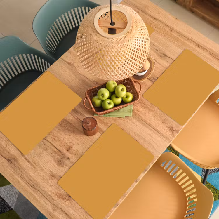 Autumn - Mustard - Geel Placemat vinyl groot 368 -zzsfeer5_Kitchenyeah-website