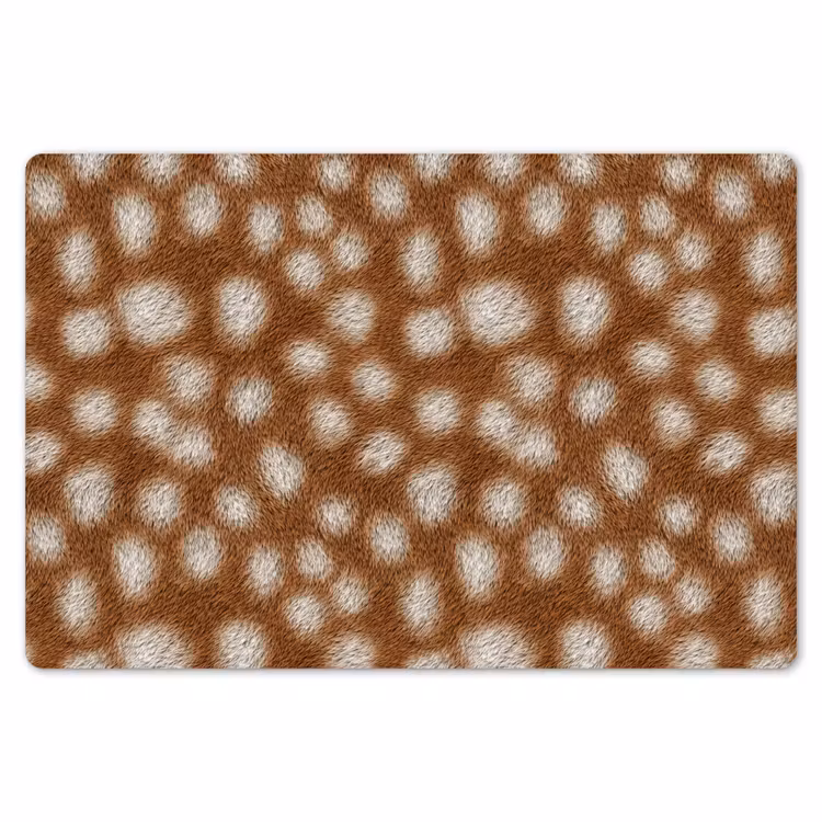 Hert - Vacht - Bruin Placemat vinyl groot 368 -zzsfeer1_Kitchenyeah-website