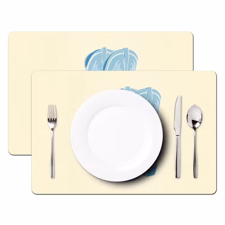 Illustratie - Cowboylaarzen - Patroon Placemat vinyl groot -zzsfeer2_Kitchenyeah-website