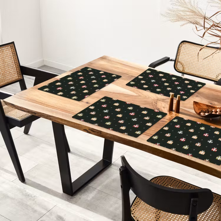 Illustratie - Cadeaus - Groen Placemat vinyl groot 368 -zzsfeer4_Kitchenyeah-website