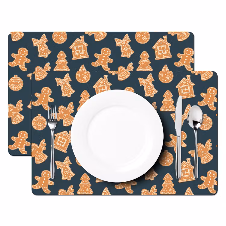 Illustratie - Koekjes - Blauw Placemat vinyl groot 368 -zzsfeer2_Kitchenyeah-website