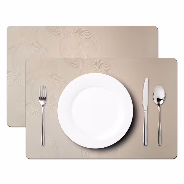 Japandi - Beige - Modern Placemat vinyl groot -zzsfeer2_Kitchenyeah-website