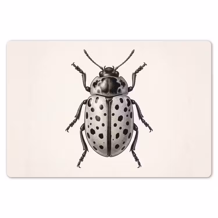 Kever - Insect - Vintage Placemat vinyl groot -zzsfeer1_Kitchenyeah-website