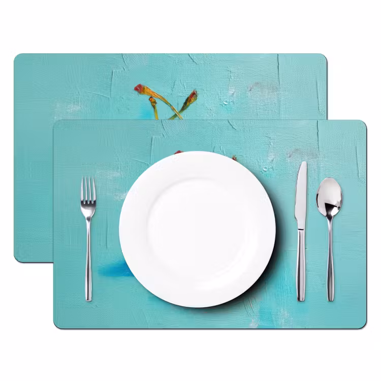 Kersen - Rood - Drie - Geverfd Placemat vinyl groot -zzsfeer2_Kitchenyeah-website