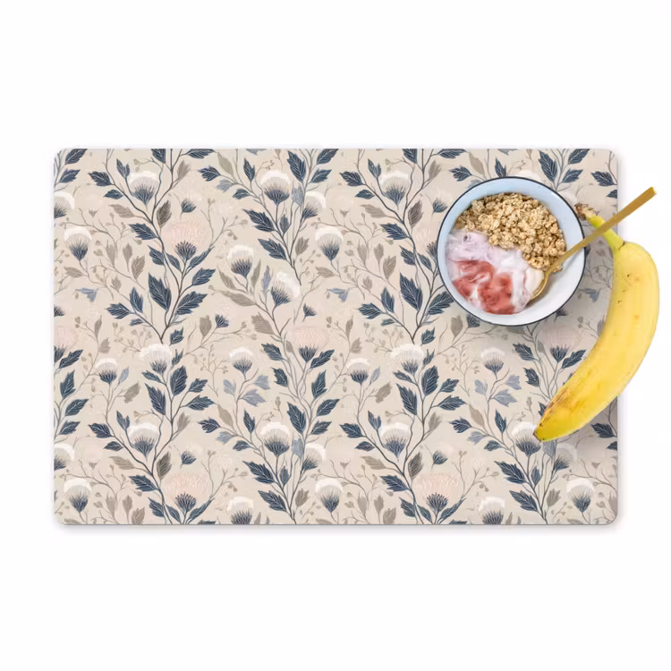 Klassiek - Botanisch - Kleurrijk Placemat vinyl groot 368 -zzzproduct_Kitchenyeah-website