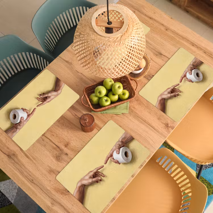 Klassiek - Kunst - Humor Placemat vinyl groot -zzsfeer5_Kitchenyeah-website