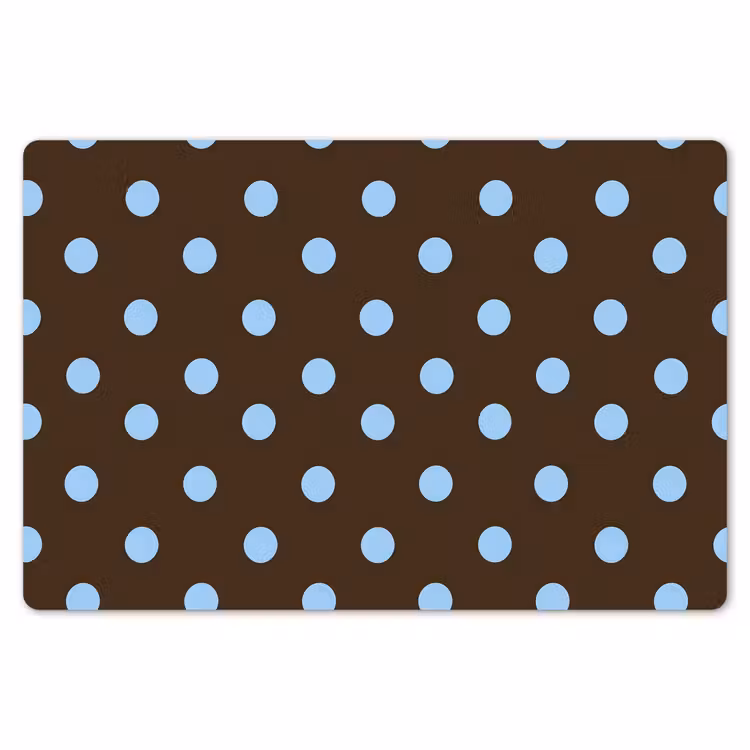 Klassiek - Stippen - Bruin Placemat vinyl groot 368 -zzsfeer1_Kitchenyeah-website