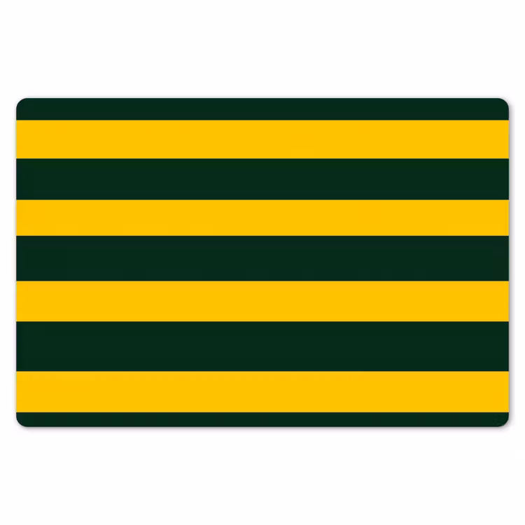 Klassiek - Strepen - Groen Placemat vinyl groot 368 -zzsfeer1_Kitchenyeah-website
