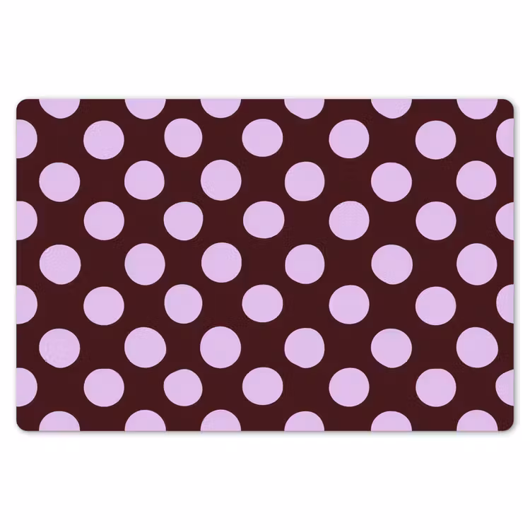 Klassiek - Stippen - Paars Placemat vinyl groot 368 -zzsfeer1_Kitchenyeah-website