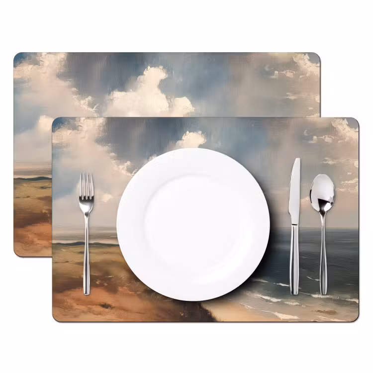 Klif - Zee - Boom Placemat vinyl groot -zzsfeer2_Kitchenyeah-website