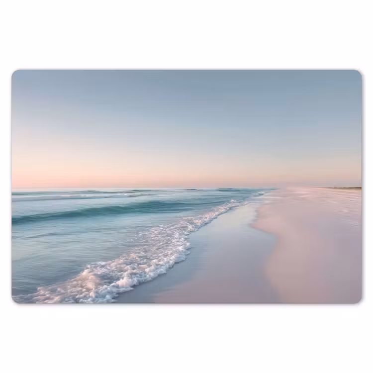 Kustlijn - Pastel - water Placemat vinyl groot -zzsfeer1_Kitchenyeah-website
