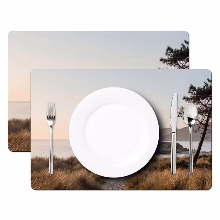 Landschap - Kust - Duinen Placemat vinyl groot -zzsfeer2_Kitchenyeah-website