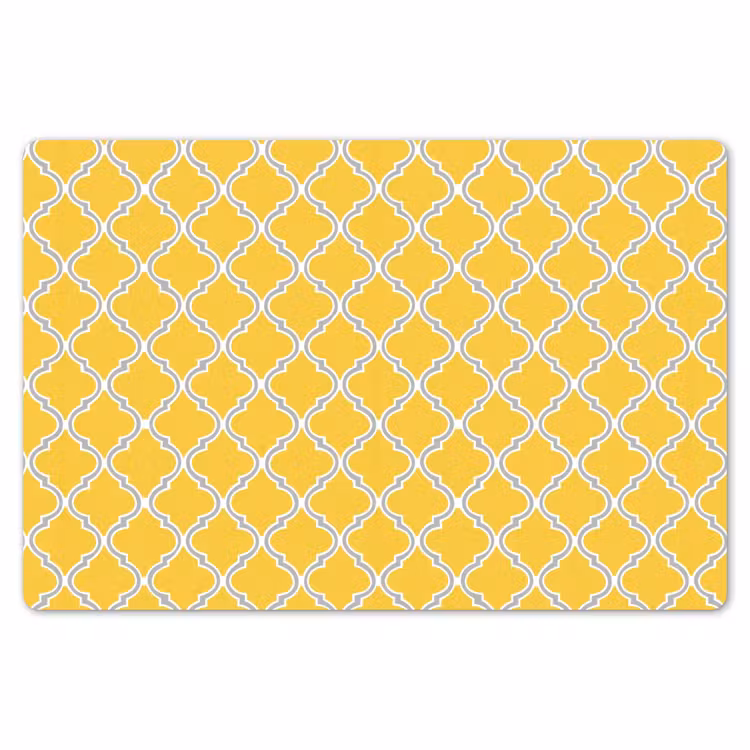 Lantaarn - Arabesk - Elegant - Geel Placemat vinyl groot 368 -zzsfeer1_Kitchenyeah-website