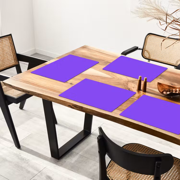 Vivid - Violet - Paars Placemat vinyl groot 368 -zzsfeer4_Kitchenyeah-website