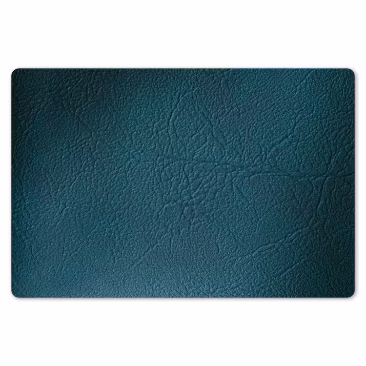 Leer - Lederlook - Groen - Blauw Placemat vinyl groot -zzsfeer1_Kitchenyeah-website