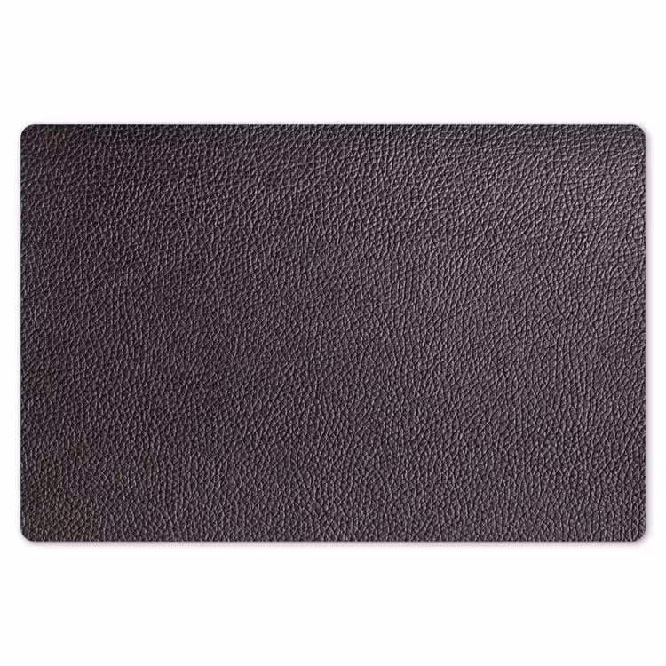 Leer - Lederlook - Zwart - Licht Placemat vinyl groot -zzsfeer1_Kitchenyeah-website