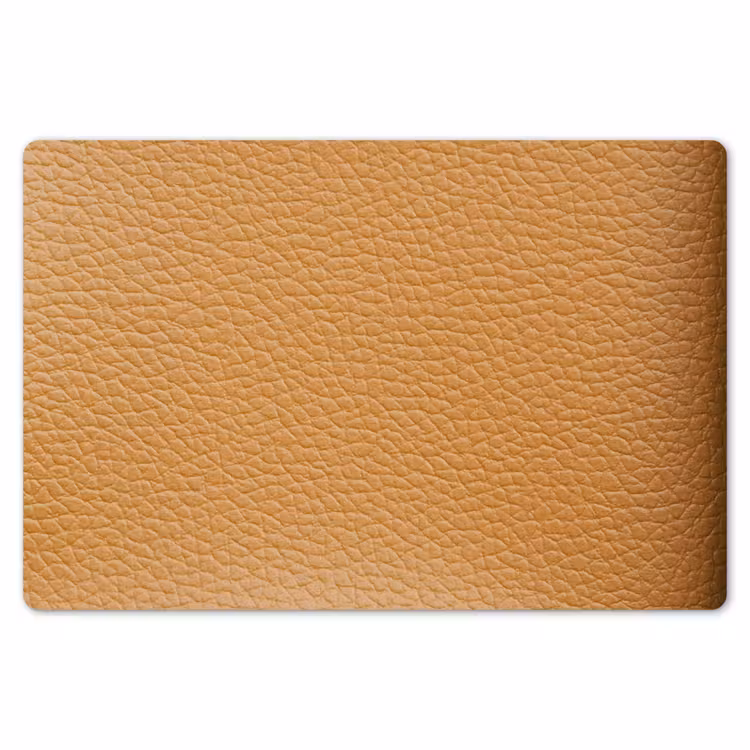 Leer - Structuur - Lederlook - Oranje Placemat vinyl groot -zzsfeer1_Kitchenyeah-website