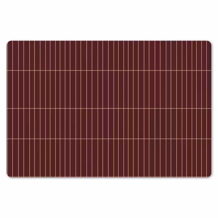 Lijnen - Patroon - Bordeaux Placemat vinyl groot 368 -zzsfeer1_Kitchenyeah-website