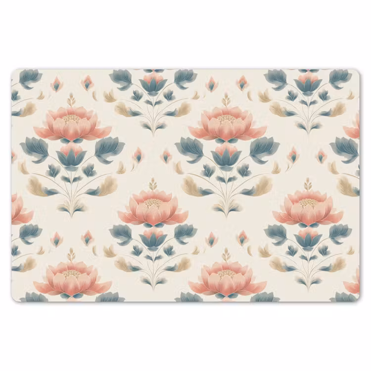 Lotus - Bloemen - Roze Placemat vinyl groot 368 -zzsfeer1_Kitchenyeah-website