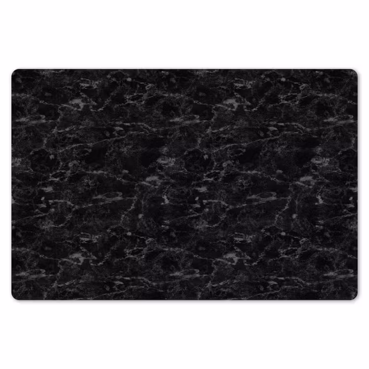 Marmer - Aders - Zwart Placemat vinyl groot 368 -zzsfeer1_Kitchenyeah-website